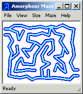 Amorphous Maze
